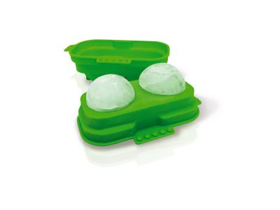 Ijsblokjesschaal silicone voor 2 ballen Ø5cm - join them